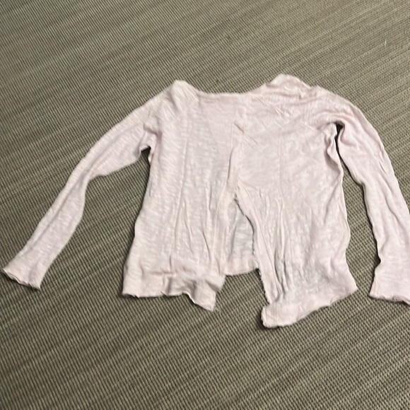 White and Warren women’s pink top. Size medium. - Picture 2 of 2